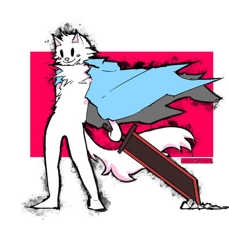 Cat with Sword