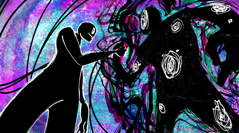 Spot and Anti Spiral